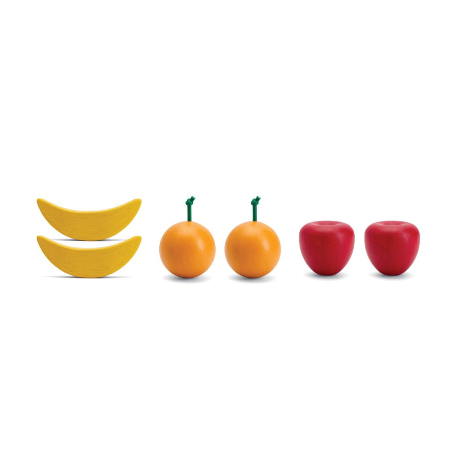 Fresh Produce Set A (Apples, Oranges, & Bananas)