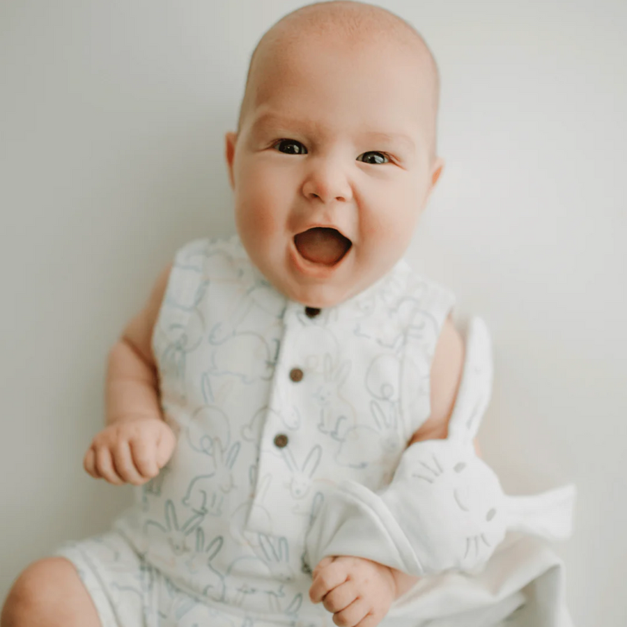 Organic Cotton Baby Lovie - Billie the Bunny