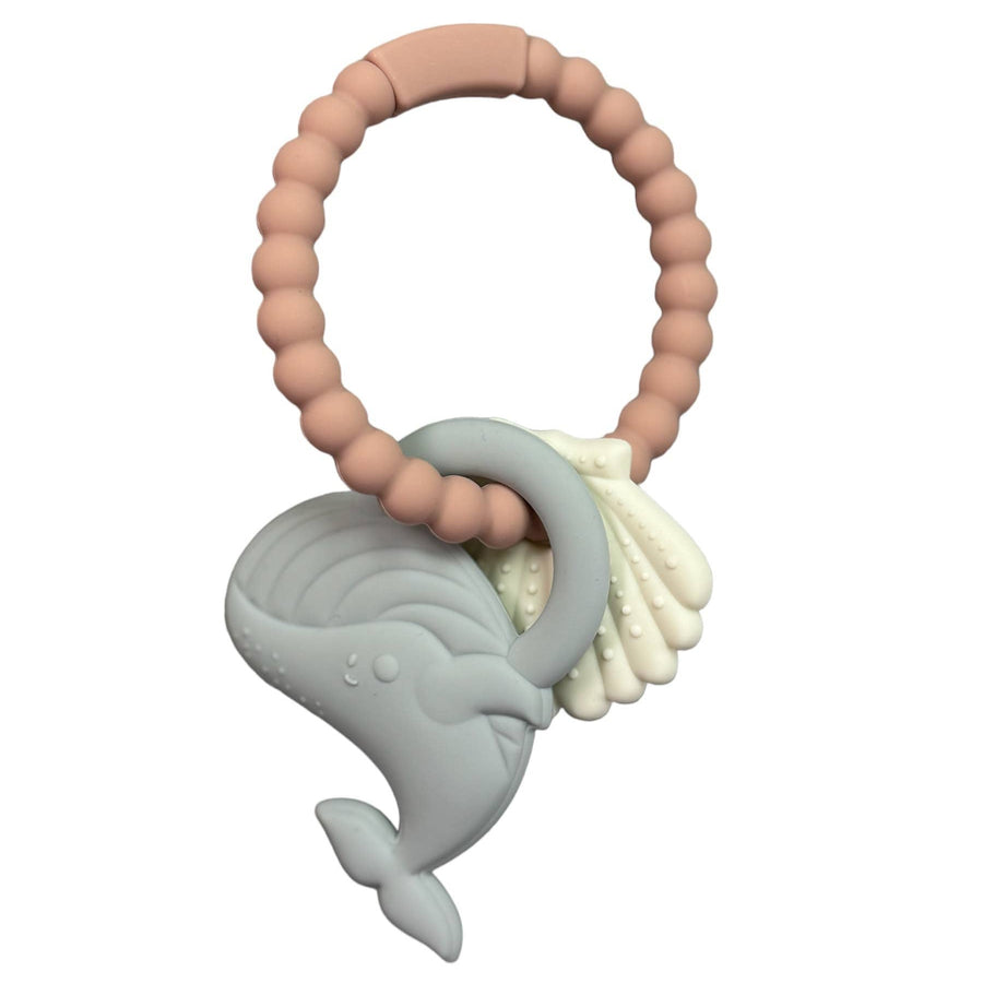 Silicone Whale Teether Ring