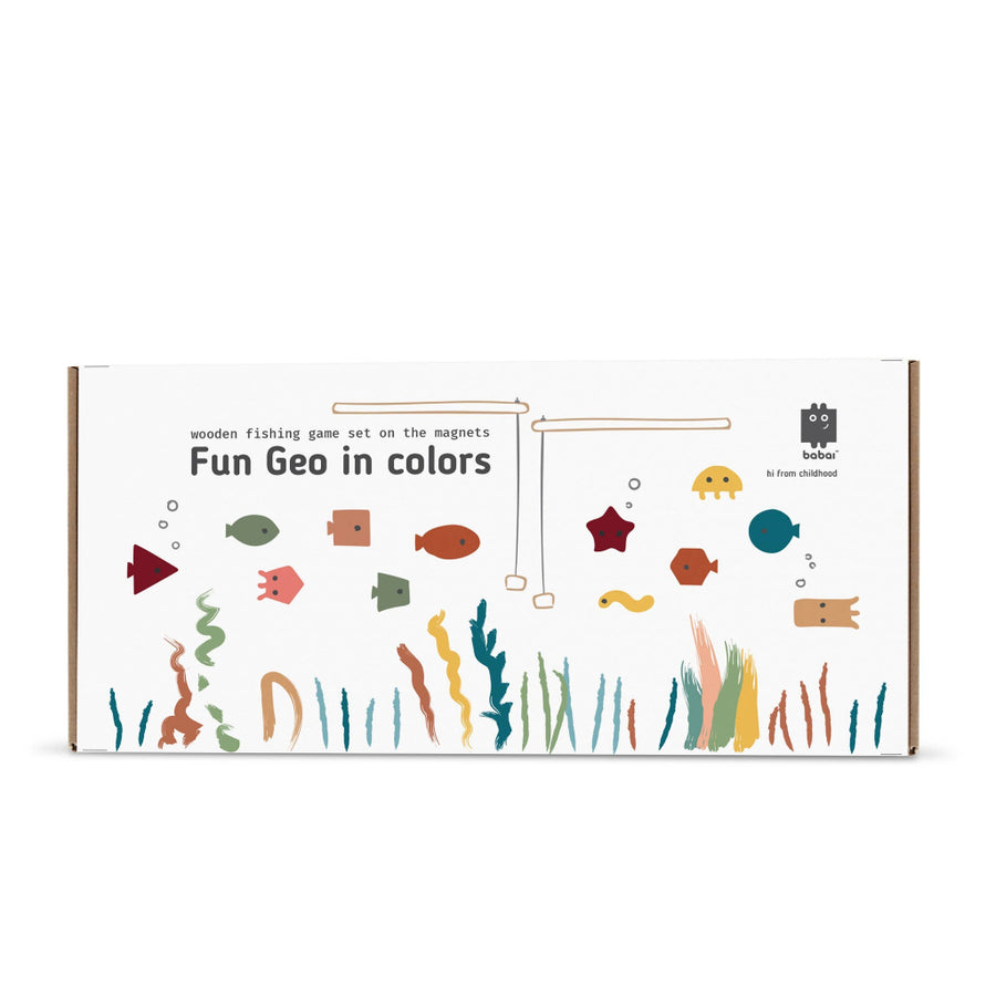 Magnetic Wooden Fishing Game