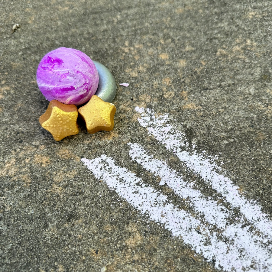 Mini Galaxy Handmade Sidewalk Chalk
