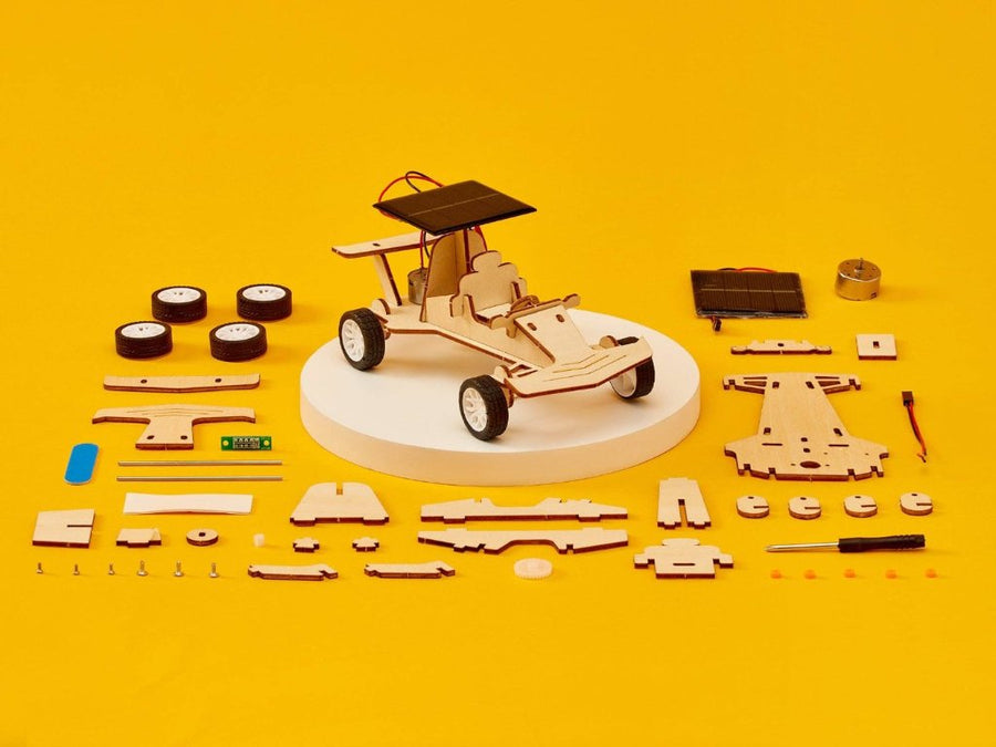 CreateKit Solar Powered Race Car DIY STEM Toy