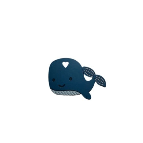 Whale Silicone Teether