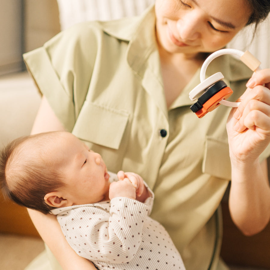 Baby Key Rattle - High Contrast