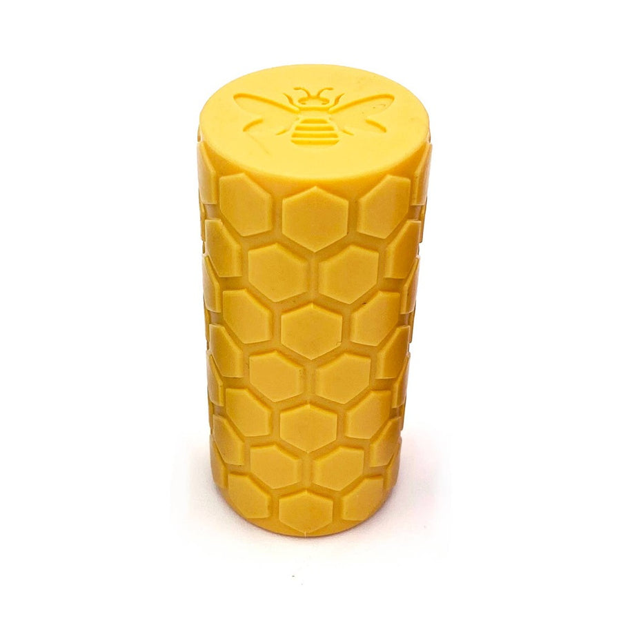 picture of the Bee silicone roller standing on end against a white background