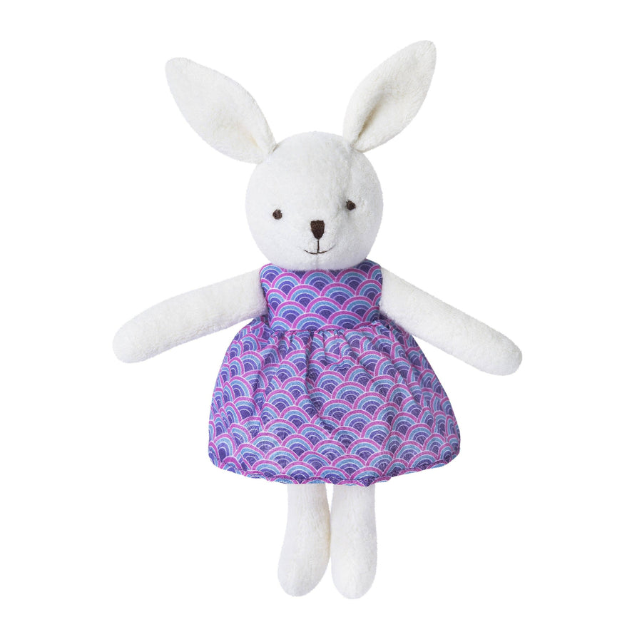 Organic Little Bunny Plush - White
