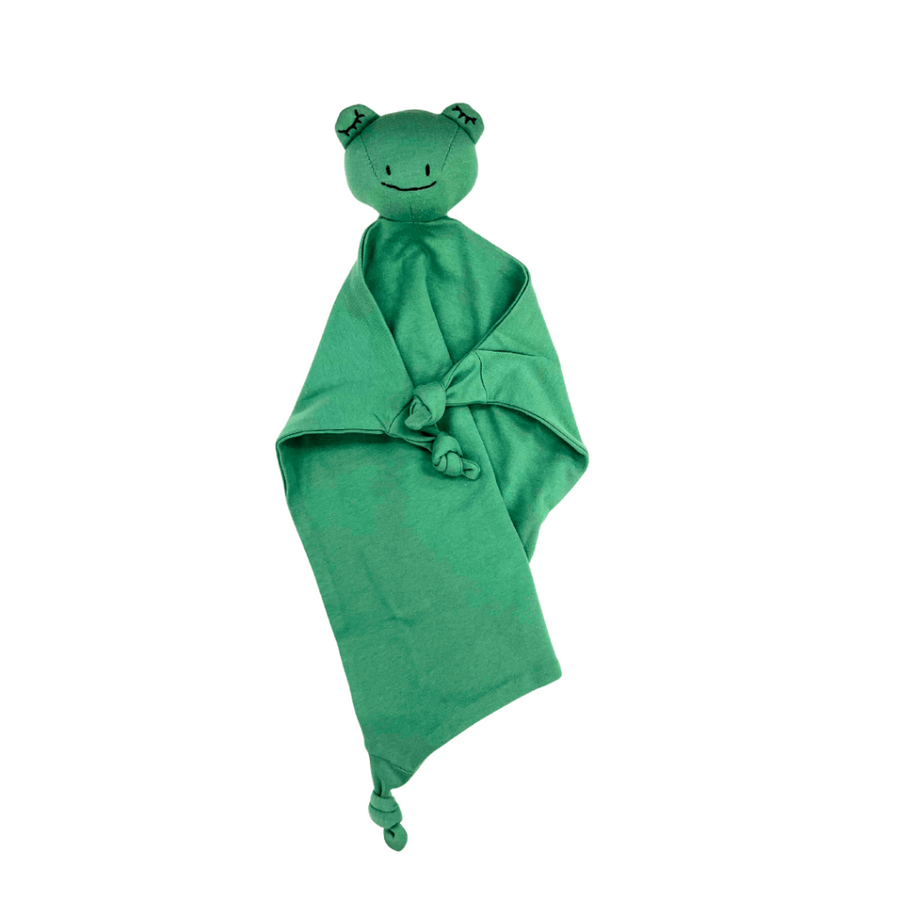Organic Cotton Baby Lovie - Freddie the Froggy