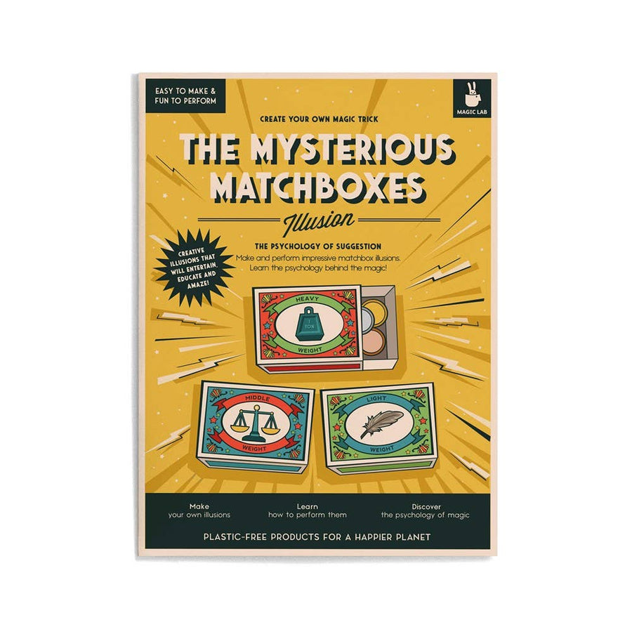 Create Your Own Magic Trick - Mysterious Matchboxes Illusion