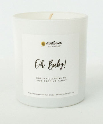 Image of the candle against a white background