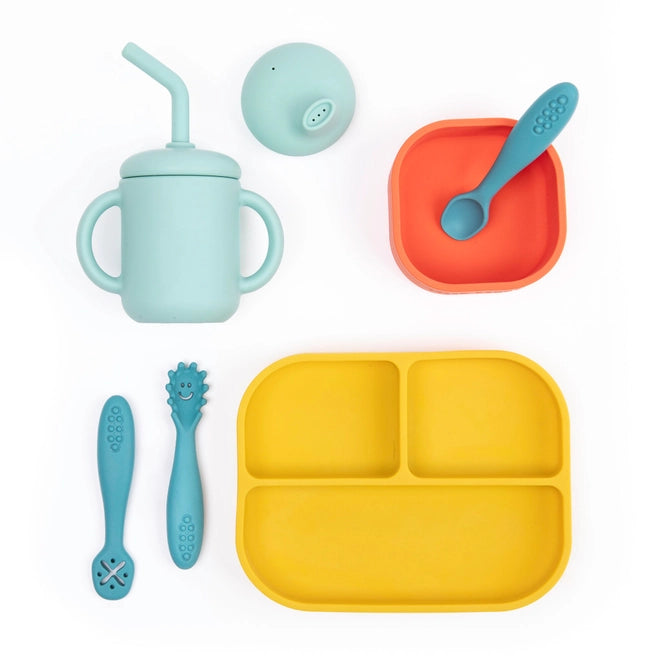 Little Bites Silicone Feeding Set - Circus Fun