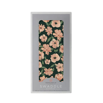 Bamboo Muslin Swaddle - Canyon Sunset Flowers