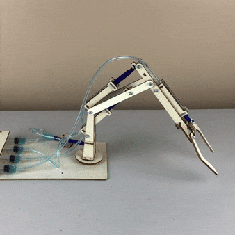 CreateKit Hydraulic Robotic Arm DIY STEM Toy