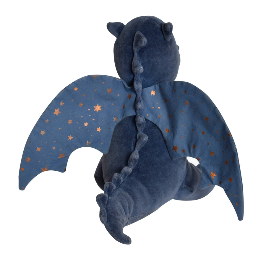 Midnight Dragon Soft Organic Plush Toy