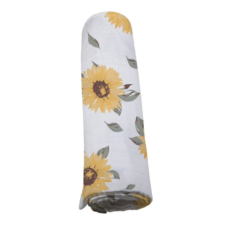Bamboo Muslin Swaddle - Sunflower Farm