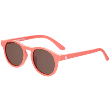 Keyhole Sunglasses - Perfect Papaya with Amber Lens