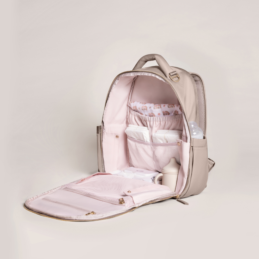 Classic Diaper Backpack - Taupe