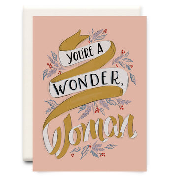 Wonder Woman Friendship Greeting Card