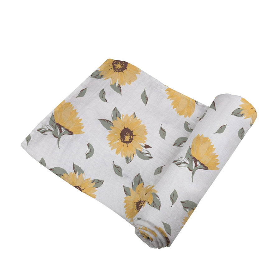 Bamboo Muslin Swaddle - Sunflower Farm