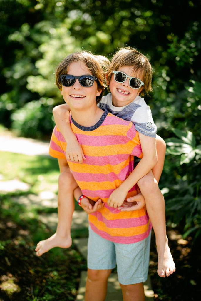Baby and Kids Navigator Polarized Sunglasses - Jet Black/Gradient Lens