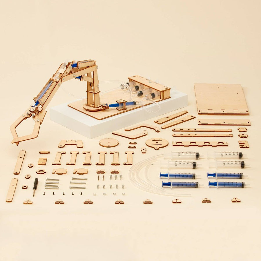 CreateKit Hydraulic Robotic Arm DIY STEM Toy