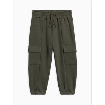 Dallis Fleece Cargo Sweatpants - Pine