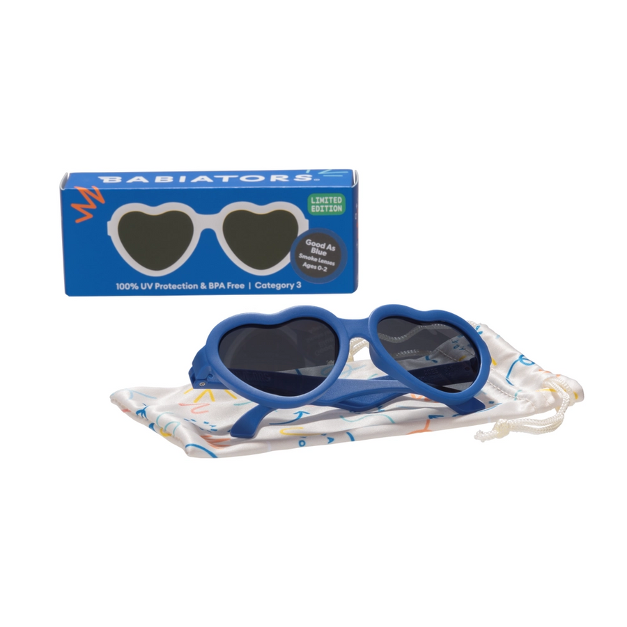 Baby and Kids Heart Sunglasses - Good As Blue