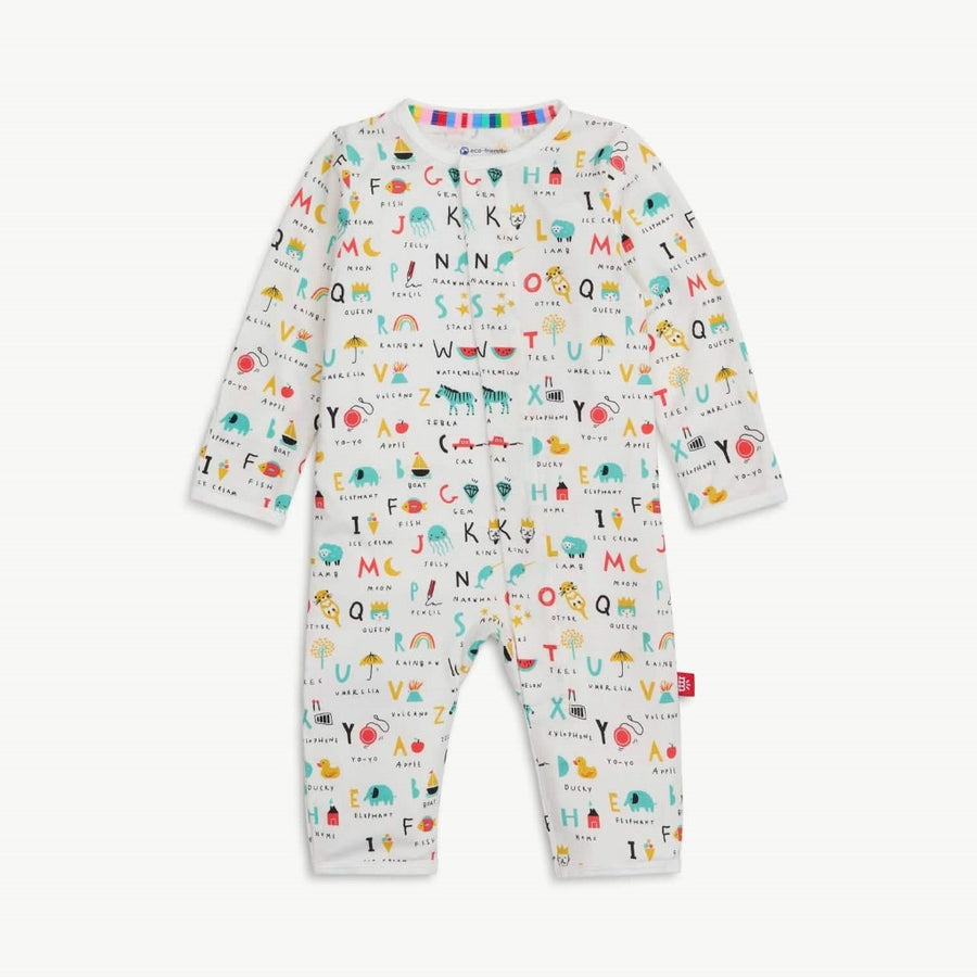Modal Magnetic Fuss-Free Coverall - ABC Love