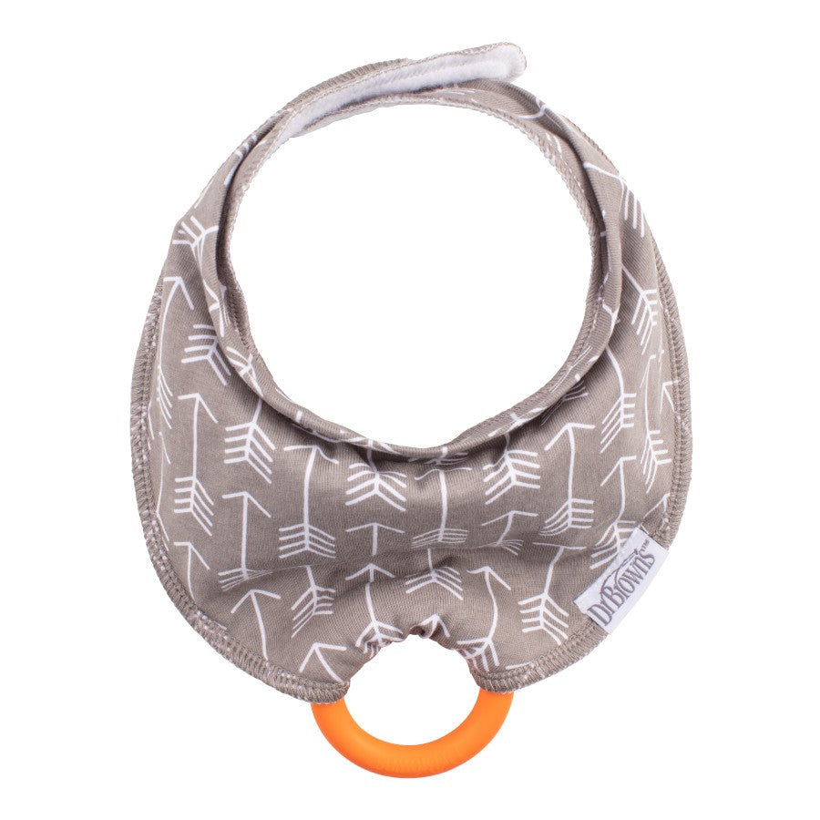 Bandana Bib with Snap-On Teether