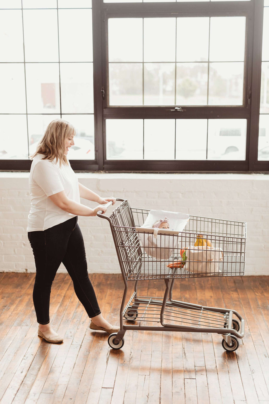 Baby Shopping Cart Hammock - Little Arrow Design