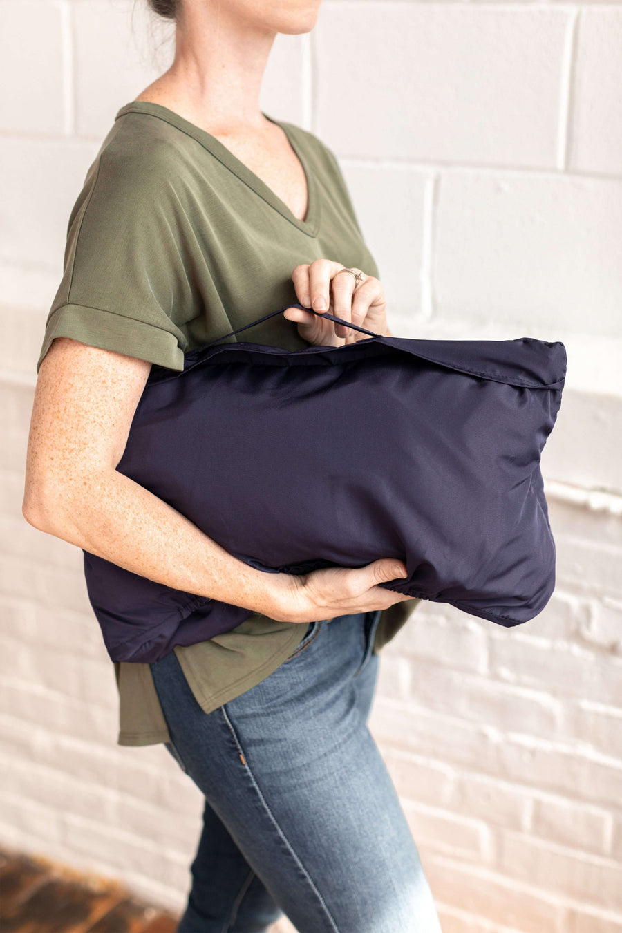 Baby Shopping Cart Cover - Tropical Day Leaf Print