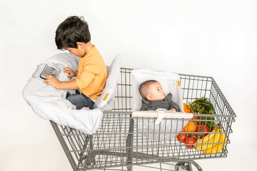 Baby Shopping Cart Cover - Little Arrows Design