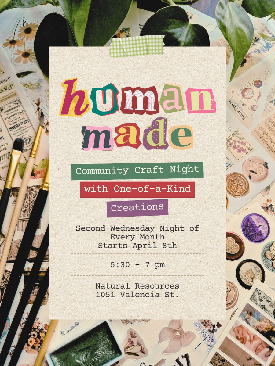 FREE COMMUNITY CRAFT NIGHT – Natural Resources: Pregnancy + Parenting