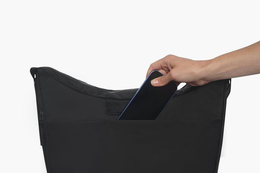 Roam Crossbody Diaper Bag - Mid(dle of the)night Black