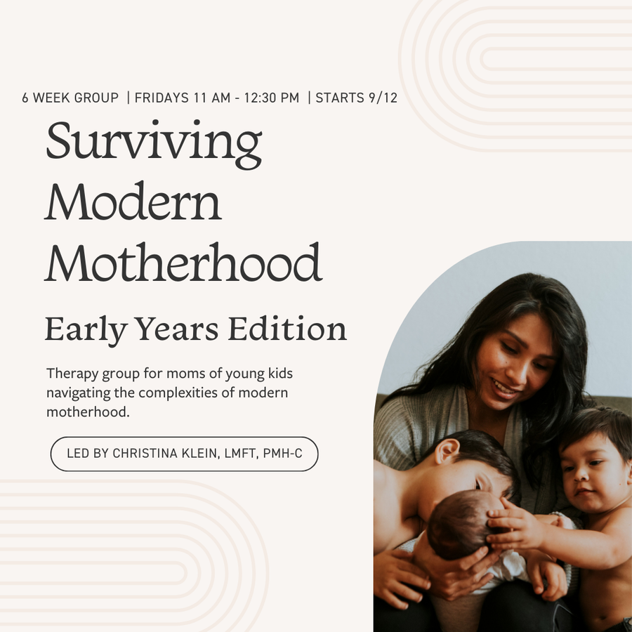 Surviving Modern Motherhood: Early Years Edition