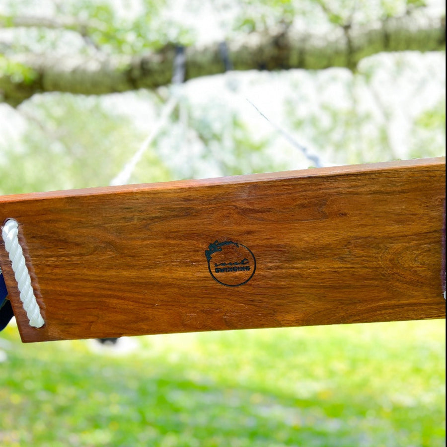 Sweet Swinging Bench Swing - Hickory