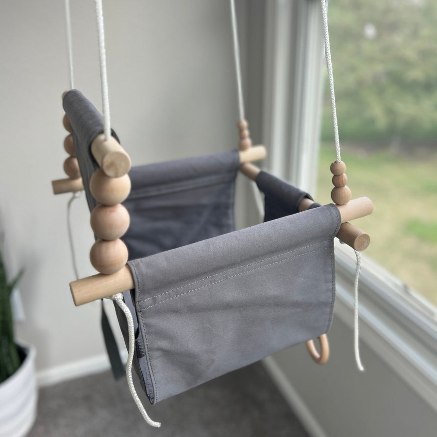Indoor Baby/Child Swing - Gray