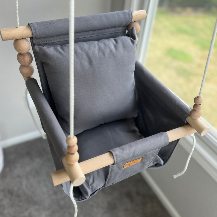 Indoor Baby/Child Swing - Gray