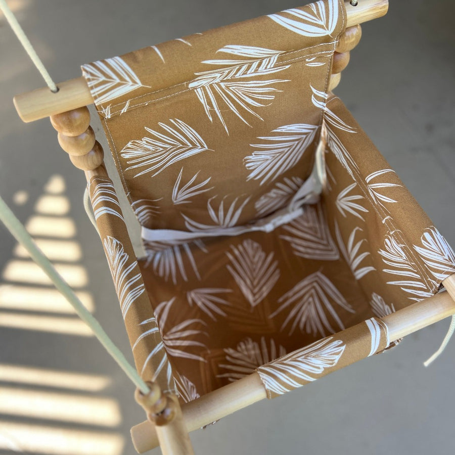 Outdoor Baby/Child Swing - Nutmeg Leaf