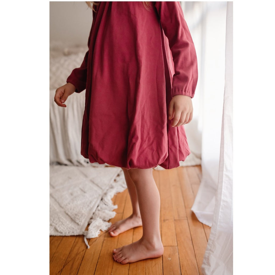 Organic Bubble Dress - Appleberry