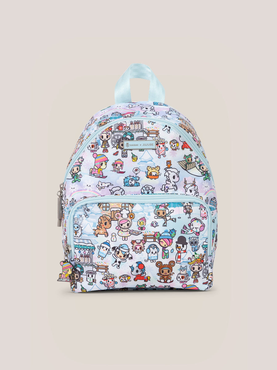 JuJuBe Everyday Mini Backpack, Snow Day