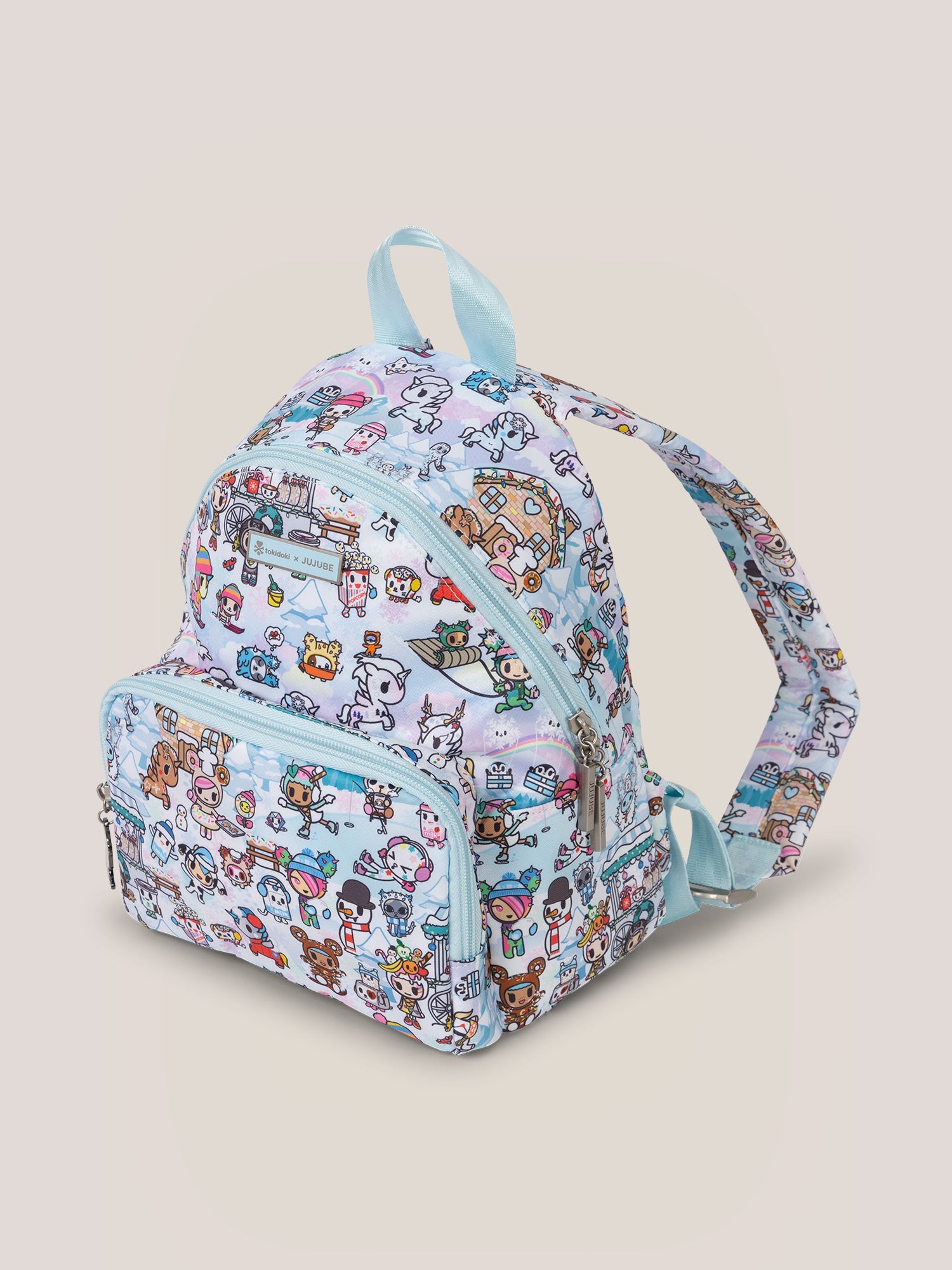 JuJuBe Everyday Mini Backpack, Snow Day