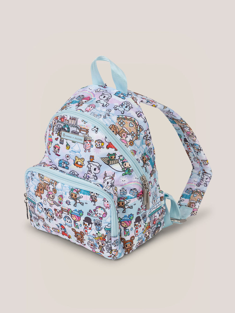 JuJuBe Everyday Mini Backpack, Snow Day