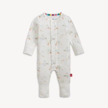 Modal Magnetic Convertible Coverall - Serene Safari