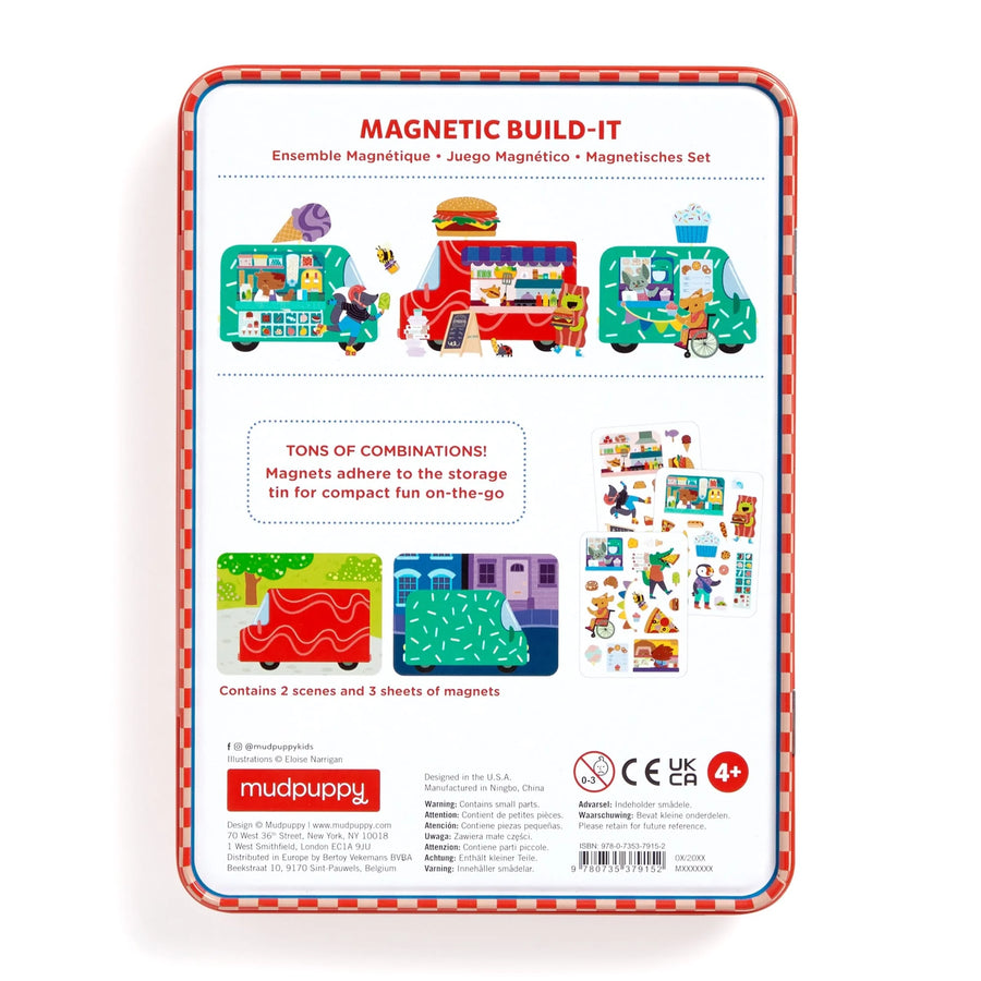 Magnetic Play Set - Food Truck Festival