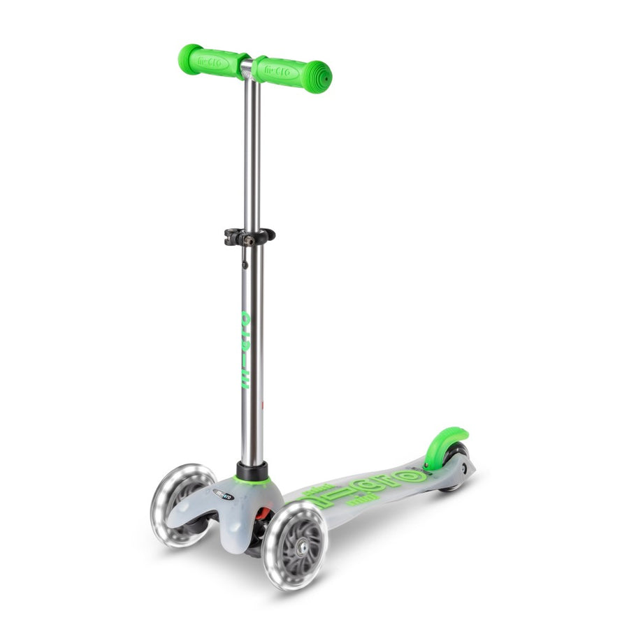 Mini Deluxe LED Scooter - Green Flux