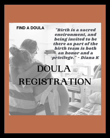 Find A Doula - Doula Sign Up: In Person