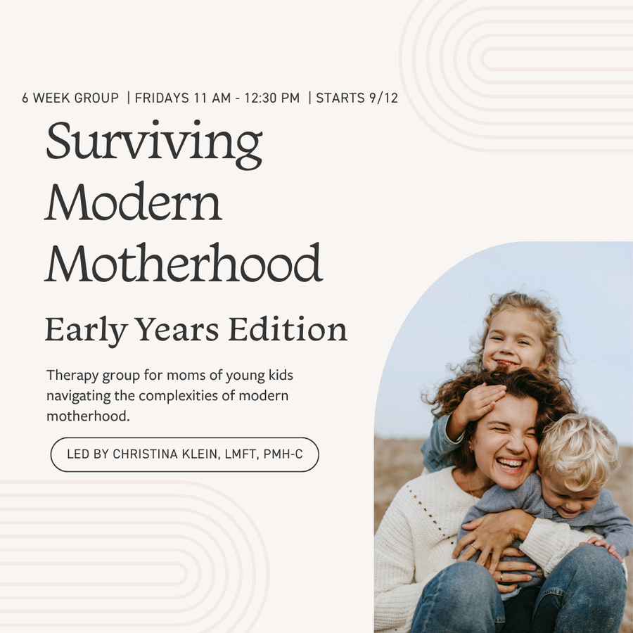 Surviving Modern Motherhood: Early Years Edition