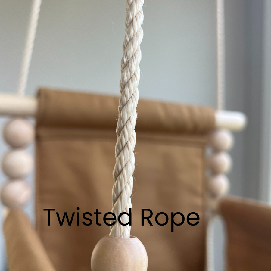 Indoor Baby/Child Swing - Classic Black White Stripe
