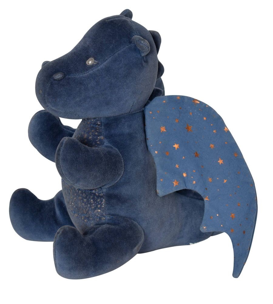 Midnight Dragon Soft Organic Plush Toy