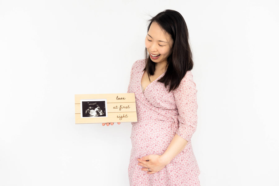 Love At First Sight Sono Plaque Frame for Baby Nursery